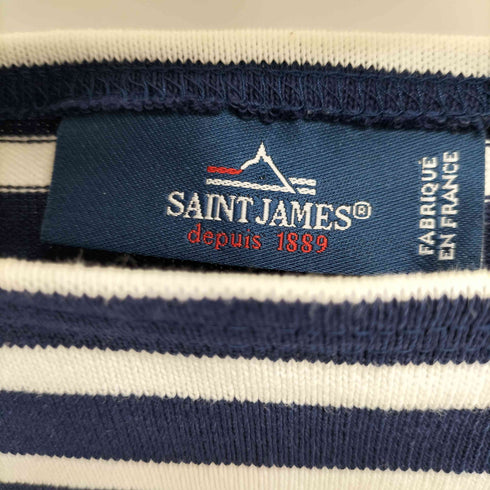 セントジェームス SAINT JAMES ボーダーバスクシャツ レディース JPN:XS