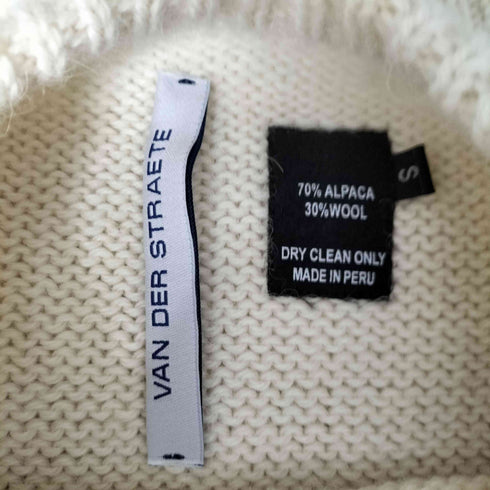 ヴァンダルストラット VAN DER STRAETE クルーネックニットベスト レディース S