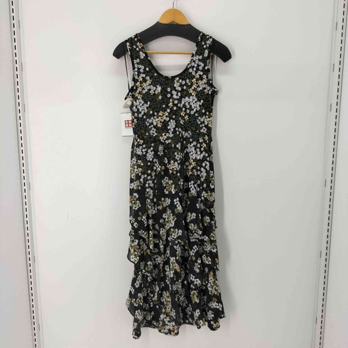 マイケルマイケルコース Michael Michael Kors 花柄 フリル切替ノースリーブワンピース レディース import:XS