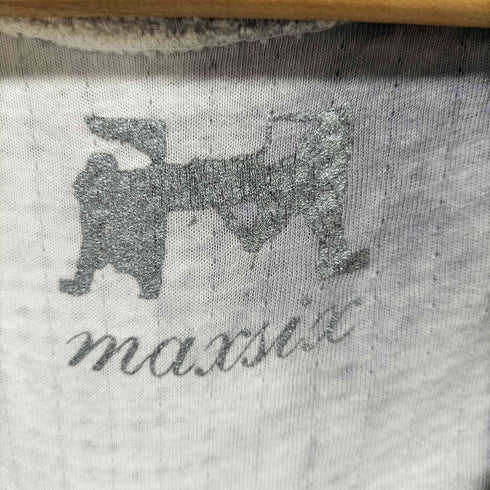 maxsix タイダイ柄 ジップアップサーマルパーカー メンズ