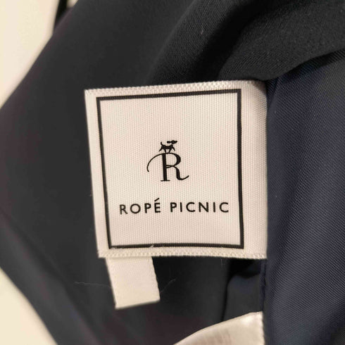ロペピクニック Rope Picnic 360°ウルトラストレッチ ストレッチ9分袖ワンピース レディース 38