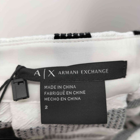 アルマーニエクスチェンジ ARMANI EXCHANGE ボーダージャガードスカート レディース JPN:2
