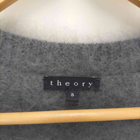セオリー theory アンゴラ シャギー カーディガン レディース JPN:S