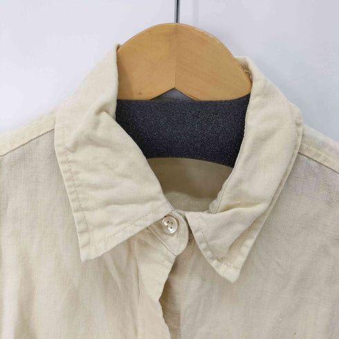 ギャップ Gap 00S リネンシャツベスト レディース import:S