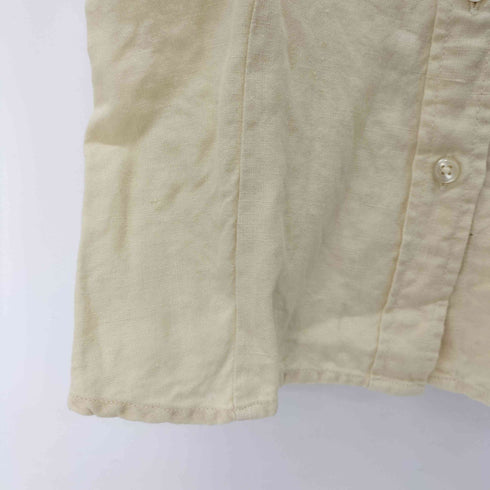 ギャップ Gap 00S リネンシャツベスト レディース import:S