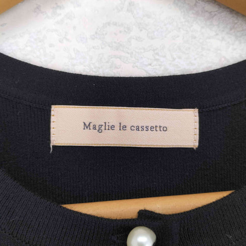 エム マーリエ ル カセット M Maglie le cassetto スカラップカーディガン レディース 9
