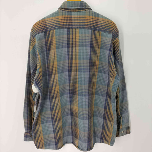 ファイブブラザー FIVE BROTHER 90S 両胸フラップポケット フランネルシャツ メンズ
