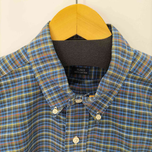 ラルフローレン RALPH LAUREN BLAKE スモールポニー刺繍S/S BDチェックシャツ メンズ