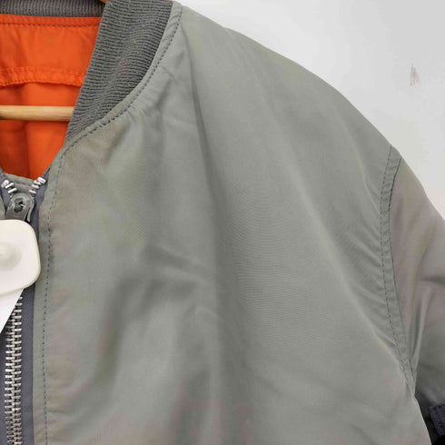 アルファインダストリーズ ALPHA INDUSTRIES USA製 リバーシブル MA-1 flight jacket フライト ジャケット メンズ import:XL