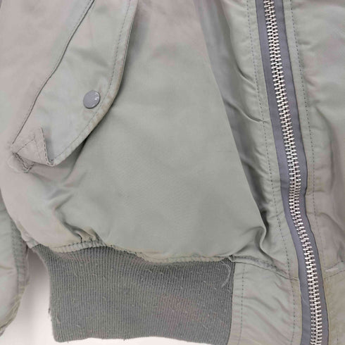 アルファインダストリーズ ALPHA INDUSTRIES USA製 リバーシブル MA-1 flight jacket フライト ジャケット メンズ import:XL