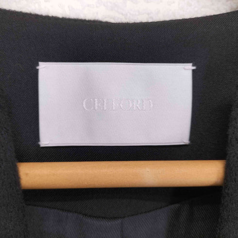 セルフォード CELFORD 24AW 裾ファーロングジレ レディース ONE SIZE