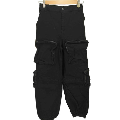 アトモスピンク ATMOS PINK 20SS .YURIMOS ZIP POKET CARGO PANTS BLACK レディース JPN:M
