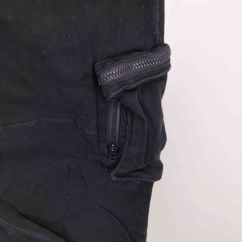 アトモスピンク ATMOS PINK 20SS .YURIMOS ZIP POKET CARGO PANTS BLACK レディース JPN:M