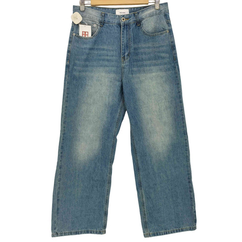 ウエストボーイ WEST BOY ルーズバギーデニムパンツ セミワイドデニムパンツ メンズ JPN:L