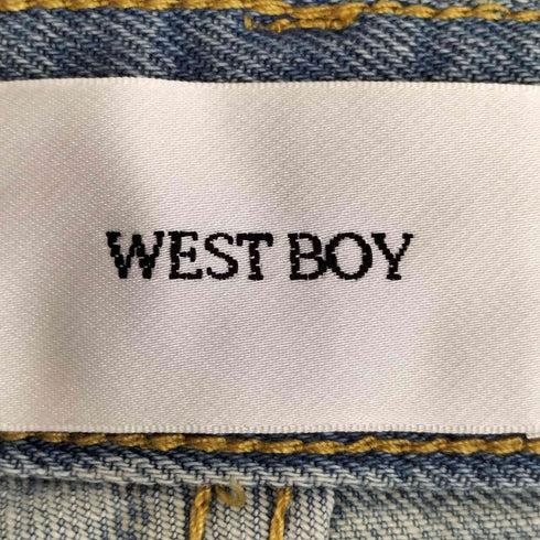 ウエストボーイ WEST BOY ルーズバギーデニムパンツ セミワイドデニムパンツ メンズ JPN:L