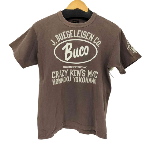 ザリアルマッコイズ THE REAL McCOYS BUCO プリントTシャツ メンズ 40