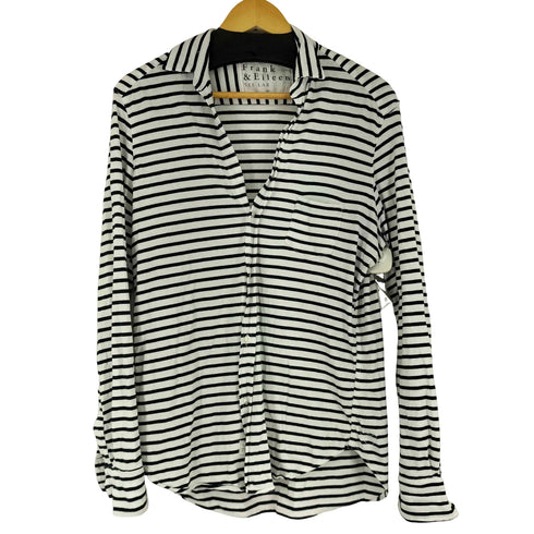 フランクアンドアイリーン Frank&Eileen TEE LAB ストライプシャツ レディース JPN:S