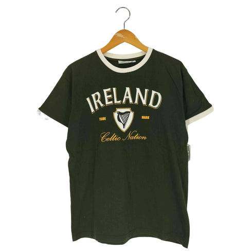 LANSDOWME IRELANDプリント リンガーTシャツ メンズ import:L