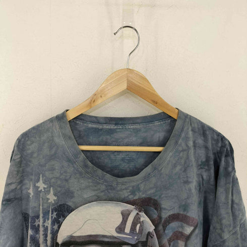 ザマウンテン the mountain アニマルプリントTEE イーグル メンズ 3XL
