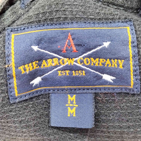 アロー ARROW 90s バンドカラーシャツ メンズ JPN:M
