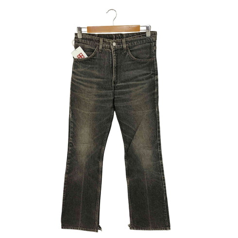 リーバイス Levis USA製 517 ボタン裏522刻印 先染め ブラックデニムパンツ メンズ 31inch