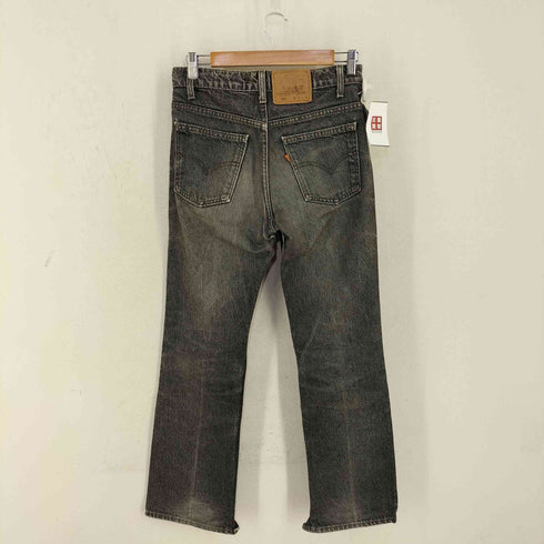 リーバイス Levis USA製 517 ボタン裏522刻印 先染め ブラックデニムパンツ メンズ 31inch