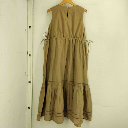 ビーミングバイビームス B:MING by BEAMS ティアード ノースリーブ マキシ ワンピース レディース JPN:M