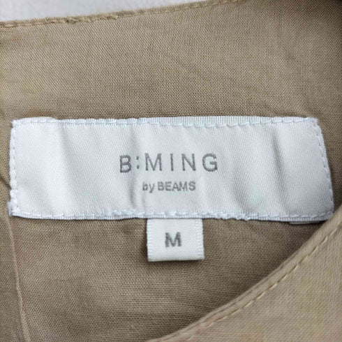 ビーミングバイビームス B:MING by BEAMS ティアード ノースリーブ マキシ ワンピース レディース JPN:M