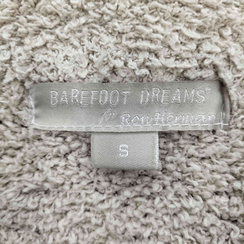ベアフットドリームス BAREFOOT DREAMS 別注 ロゴ刺繍 パイル ショール ロング カーディガン レディース JPN:S