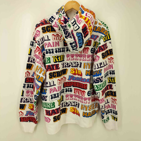 シュプリーム Supreme 17AW Text Hooded Sweatshirt メンズ import:L