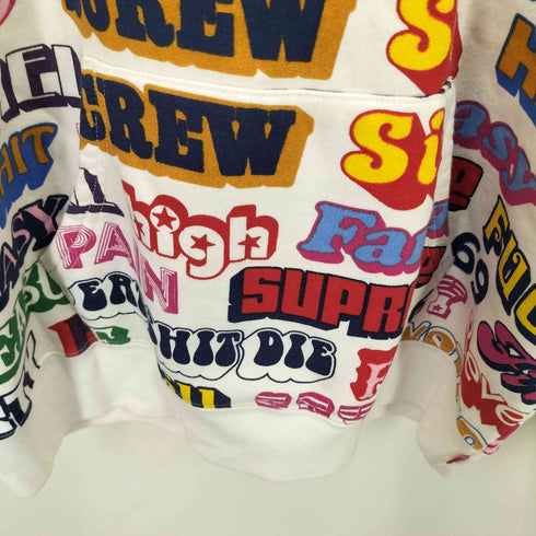 シュプリーム Supreme 17AW Text Hooded Sweatshirt メンズ import:L