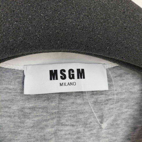 エムエスジーエム MSGM フロントロゴプリントタンクトップ レディース import:S