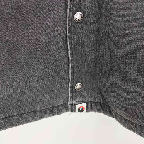 アベイシングエイプ A BATHING APE デニムコーチジャケット メンズ JPN:XL