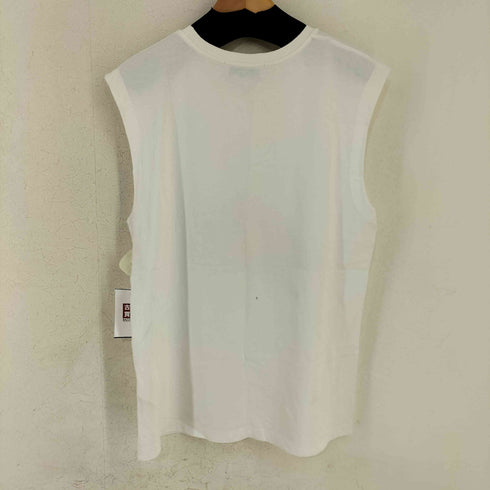 エムエスジーエム MSGM 19SS イナズマロゴ タンクトップ レディース import:XS