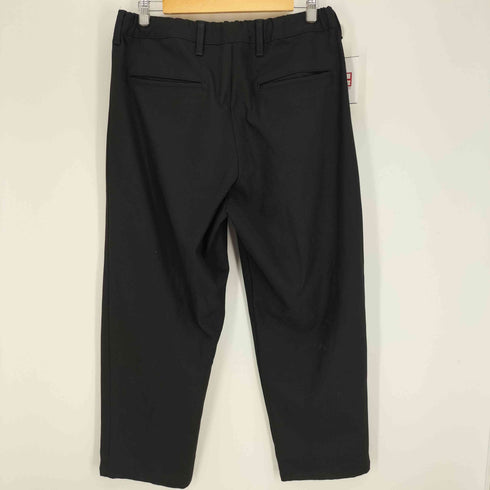 ジョンブル Johnbull 1タック レーヨン混 ワイド テーパード スラックス パンツ メンズ JPN:L