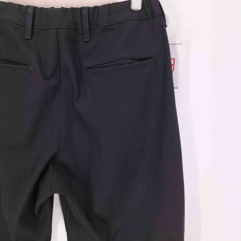 ジョンブル Johnbull 1タック レーヨン混 ワイド テーパード スラックス パンツ メンズ JPN:L