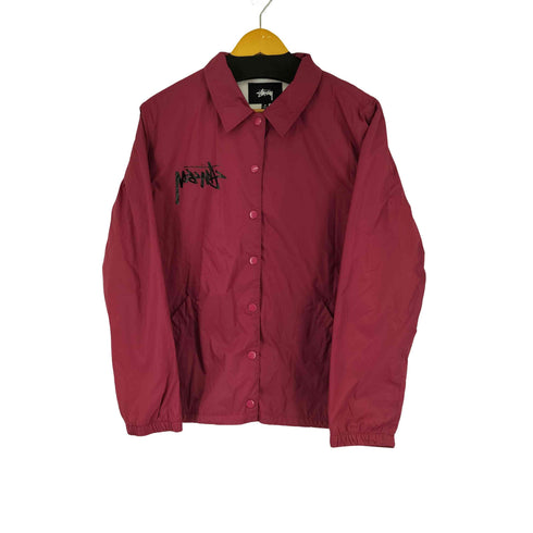 ステューシー Stussy 反転ロゴ コーチジャケット メンズ JPN:M