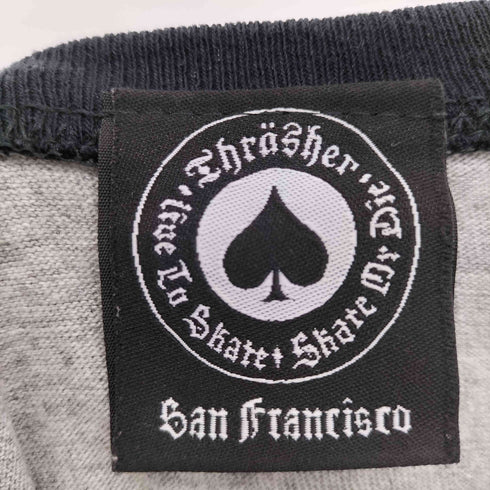 スラッシャー THRASHER ラグランカットソー メンズ JPN:M