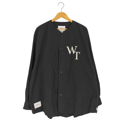 ダブルタップス WTAPS League 02 / LS / Cotton. Twill. League リーグ02 ロングスリーブ コットンツイル ベースボールシャツ メンズ JPN:4
