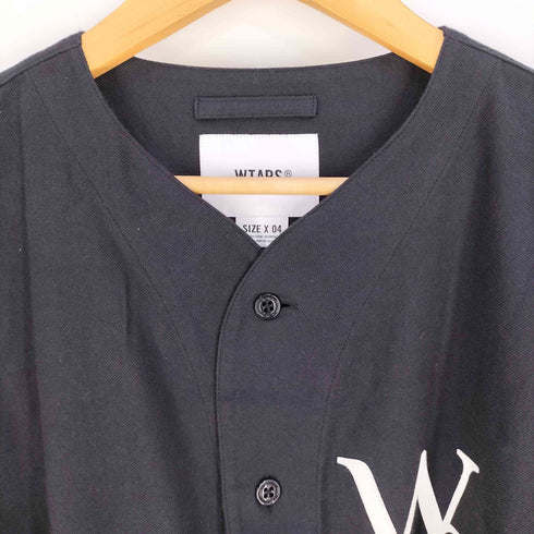 ダブルタップス WTAPS League 02 / LS / Cotton. Twill. League リーグ02 ロングスリーブ コットンツイル ベースボールシャツ メンズ JPN:4