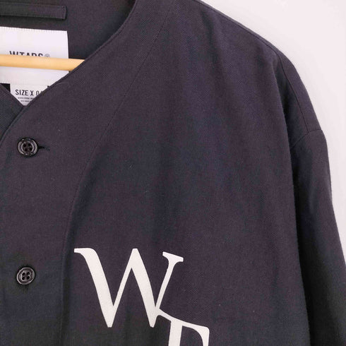 ダブルタップス WTAPS League 02 / LS / Cotton. Twill. League リーグ02 ロングスリーブ コットンツイル ベースボールシャツ メンズ JPN:4