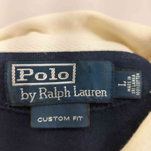 ポロバイラルフローレン Polo by RALPH LAUREN CUSTOM FIT ラガーシャツ メンズ JPN:L
