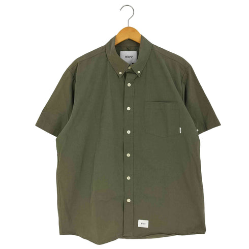 ダブルタップス WTAPS BD SS SHIRT COTTON TWILL ボタンダウン コットンツイル シャツ メンズ JPN:3