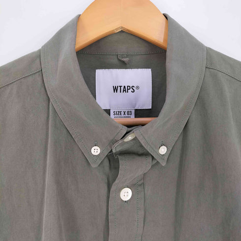 ダブルタップス WTAPS BD SS SHIRT COTTON TWILL ボタンダウン コットンツイル シャツ メンズ JPN:3