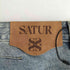 satur Washed Straight Denim Pants Blue レディース