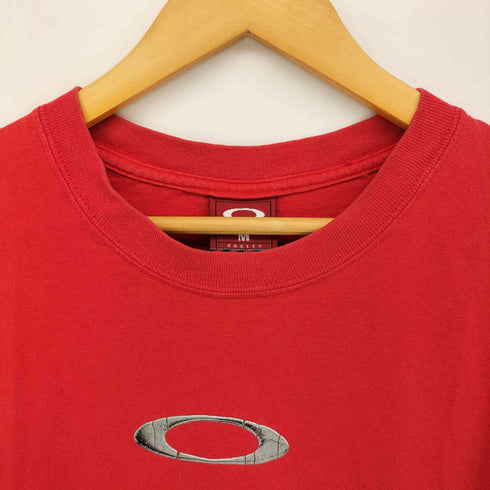オークリー OAKLEY 00S センターロゴ S/S クルーネック Tシャツ メンズ import:M