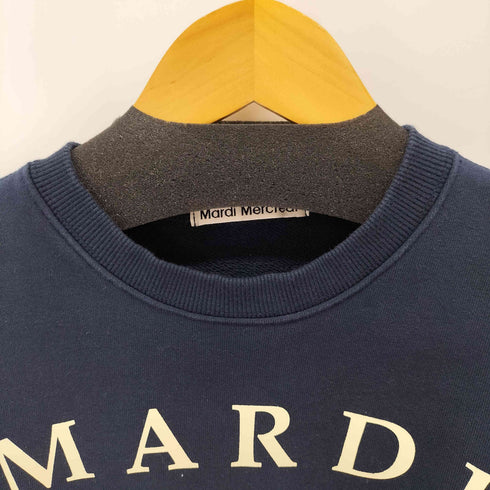 マルディメクルディ Mardi Mercredi プリントクルースウェットシャツ レディース
