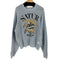satur Ibiza Sun Retro Graphic Mesh Knitwear レディース