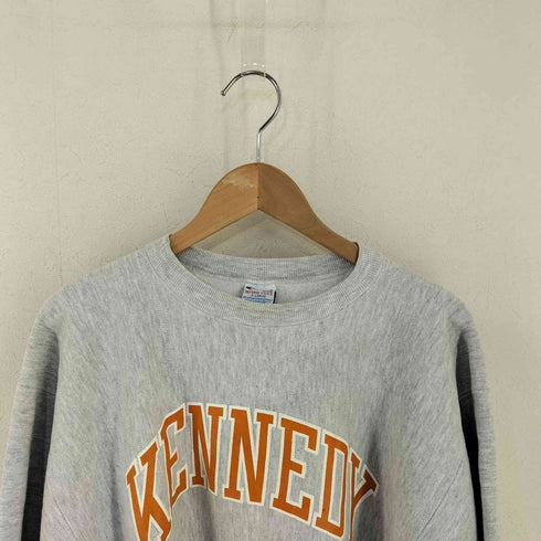 チャンピオン Champion USA製 刺繍タグ REVERSE WEAVE KENNEDY クルーネックスウェット メンズ import:XL