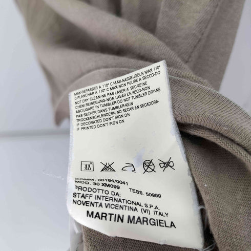 メゾンマルタンマルジェラ Maison Martin Margiela ここのえタグ AIDS T-SHIRT VネックTシャツ メンズ L